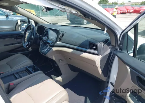 2022 Honda Odyssey Ex-L z USA, uszkodzony, nr VIN 5FNRL6H78NB036255